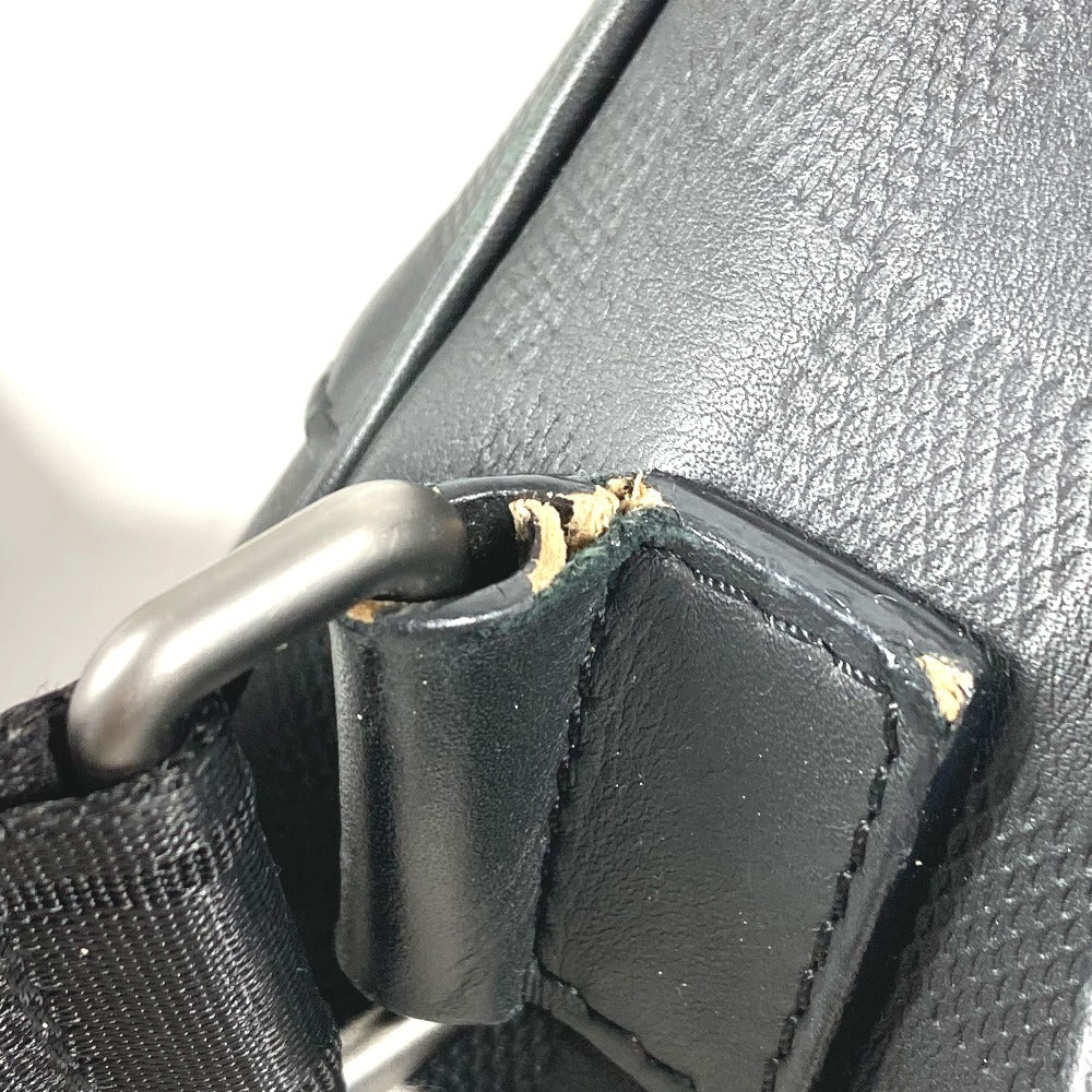 LOUIS VUITTON N41288 ダミエアンフィニ アンブレール 2WAY ハンドバッグ カバン ベルトバッグ ボディバッグ ダミエアンフィニレザー ユニセックス オニキス ブラック