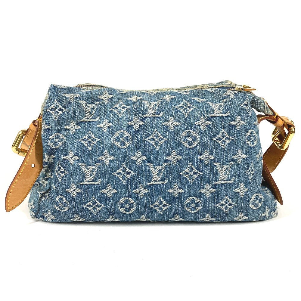LOUIS VUITTON M95049 モノグラムデニム バギーPM バギー PM 斜め掛け ポケット カバン ２WAYバッグ 肩掛け ショルダーバッグ モノグラムデニム レディース ブルー