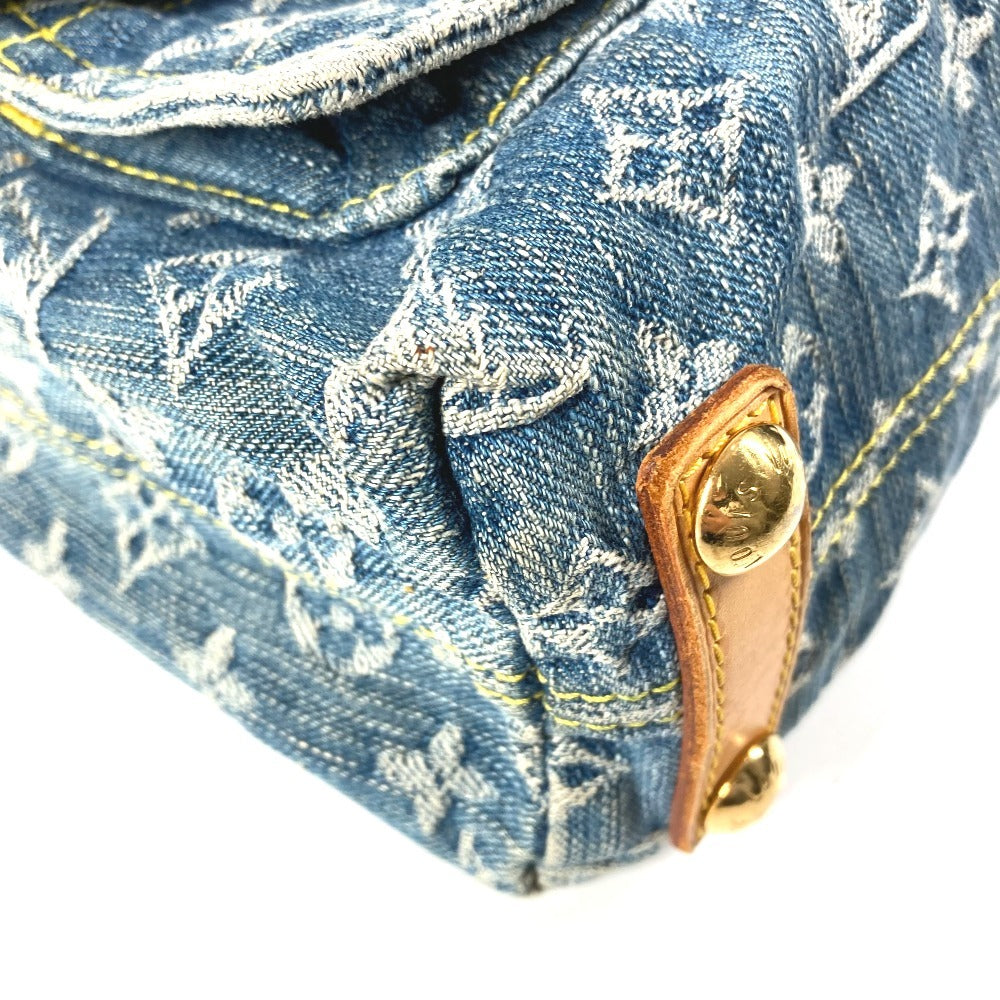LOUIS VUITTON M95049 モノグラムデニム バギーPM バギー PM 斜め掛け ポケット カバン ２WAYバッグ 肩掛け ショルダーバッグ モノグラムデニム レディース ブルー