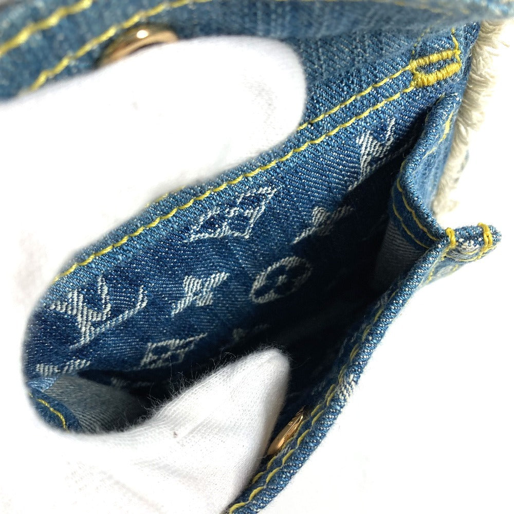 LOUIS VUITTON M95380 モノグラムデニム パッチワーク スピーディ30 スピーディ 30 ミニボストンバッグ ハンドバッグ モノグラムデニムキャンバス ユニセックス ブルー