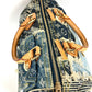 LOUIS VUITTON M95380 モノグラムデニム パッチワーク スピーディ30 スピーディ 30 ミニボストンバッグ ハンドバッグ モノグラムデニムキャンバス ユニセックス ブルー