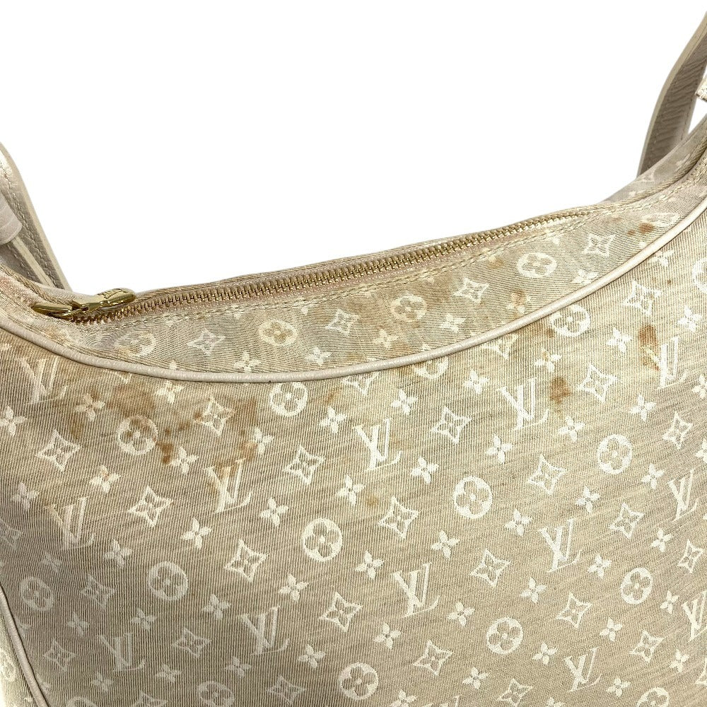 LOUIS VUITTON Ｍ95317 モノグラムミニラン ブローニュ カバン 肩掛け ショルダーバッグ モノグラムミニランキャンバス レディース ベージュ