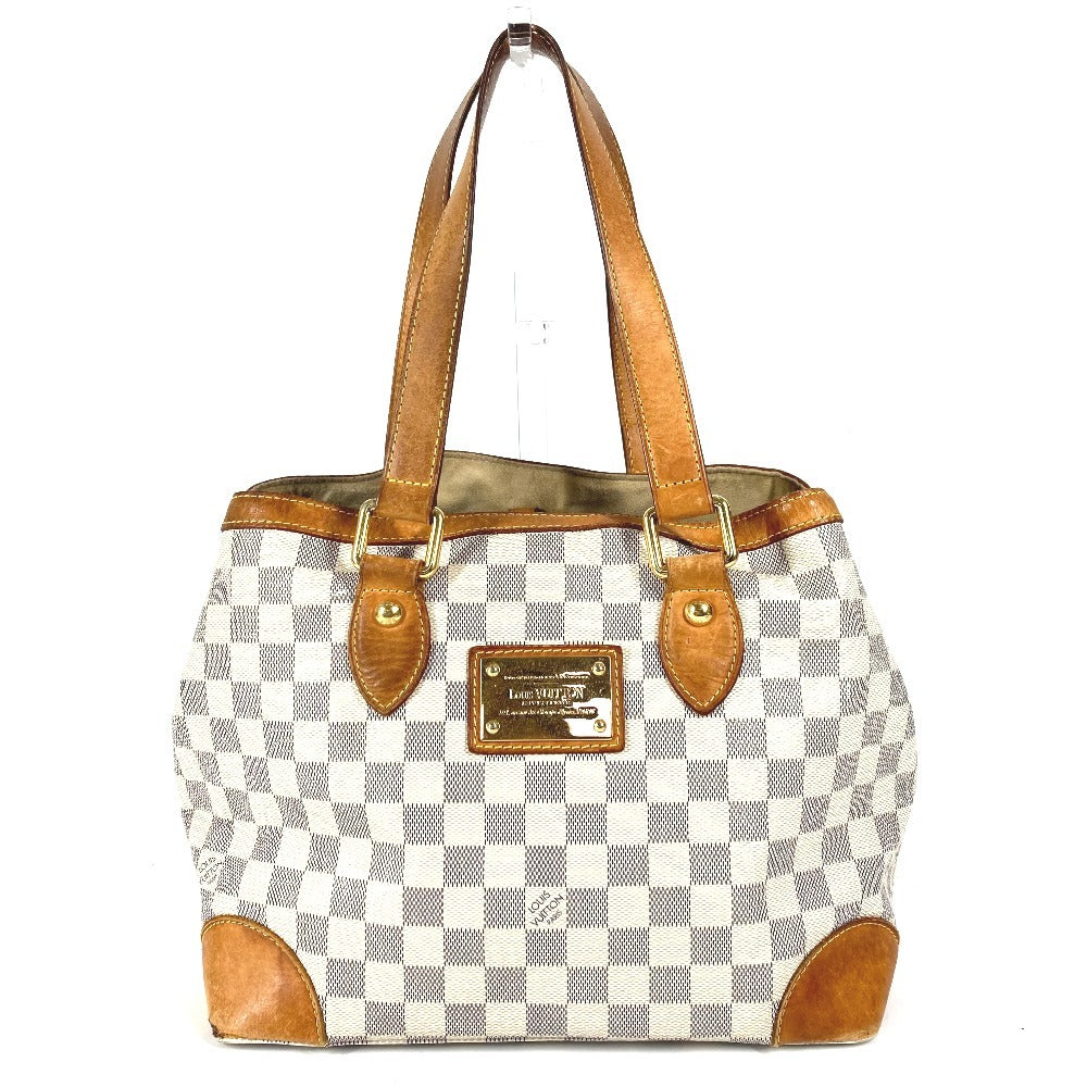 LOUIS VUITTON N51207 ダミエアズール ハムステッドPM ハムステッド PM カバン ハンドバッグ 肩掛け バッグ トートバッグ ダミエアズールキャンバス レディース ホワイト