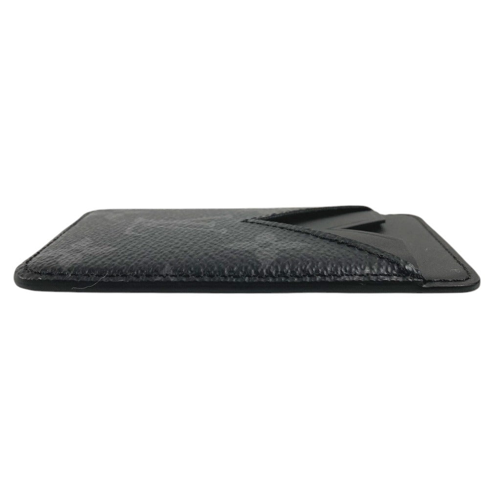 LOUIS VUITTON M12602 モノグラムエクリプス ポルトカルトマグネット フォンアクセサリー magsafe 名刺入れ パスケース カードケース モノグラムエクリプスキャンバス ユニセックス ブラック