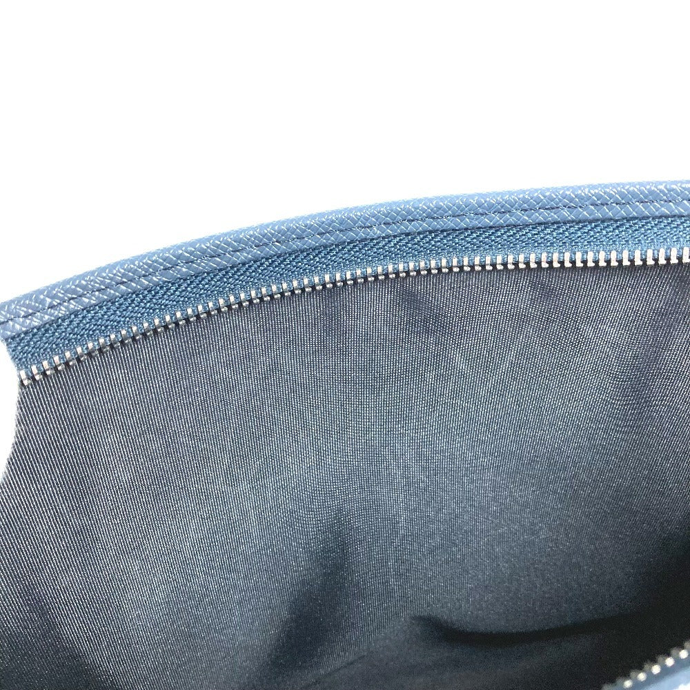 LOUIS VUITTON M63394 タイガ ポシェット ヴォワヤージュ カバン ポーチ バイカラー セカンドバッグ タイガレザー ユニセックス ネイビー
