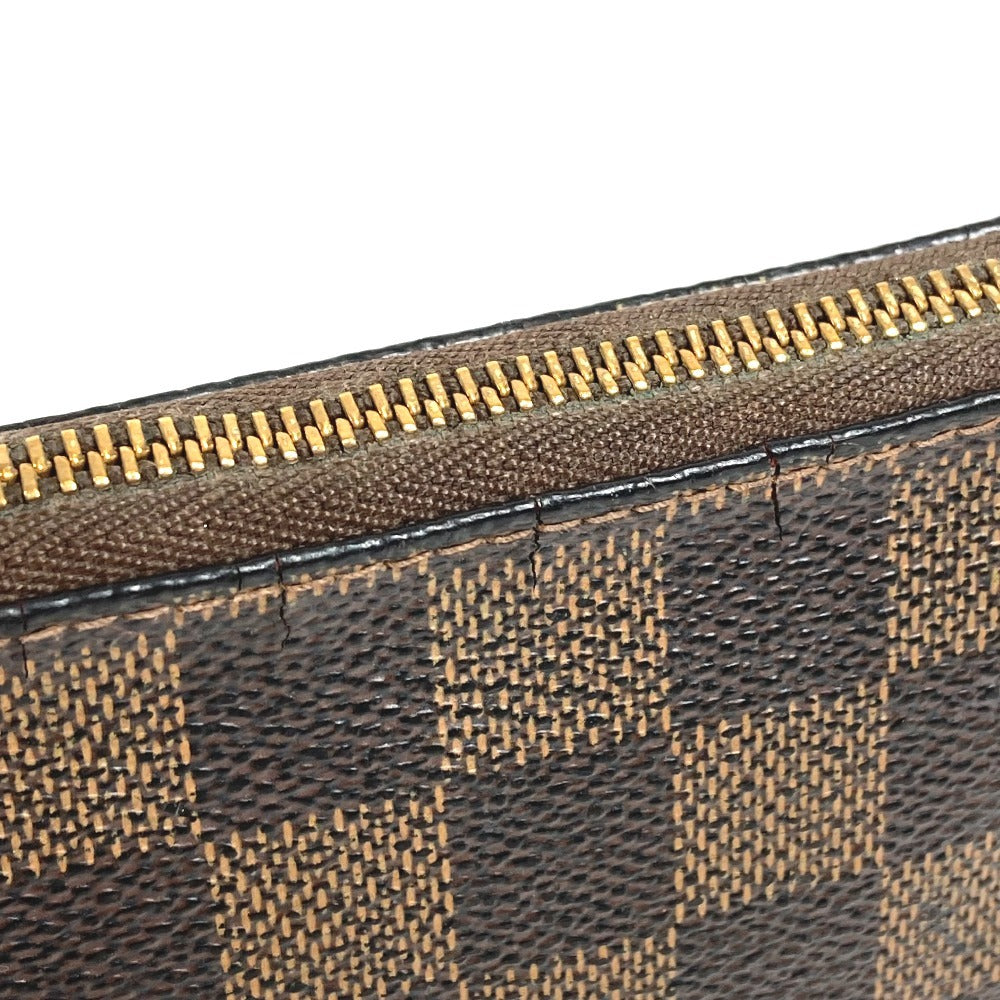 LOUIS VUITTON N58011 ダミエ ミニポシェット アクセソワール T&B ミニバッグ ハンドバッグ チェーンバッグ アクセサリーポーチ ダミエキャンバス レディース ブラウン