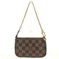 LOUIS VUITTON N58011 ダミエ ミニポシェット アクセソワール T&B ミニバッグ ハンドバッグ チェーンバッグ アクセサリーポーチ ダミエキャンバス レディース ブラウン