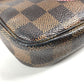 LOUIS VUITTON N58011 ダミエ ミニポシェット アクセソワール T&B ミニバッグ ハンドバッグ チェーンバッグ アクセサリーポーチ ダミエキャンバス レディース ブラウン