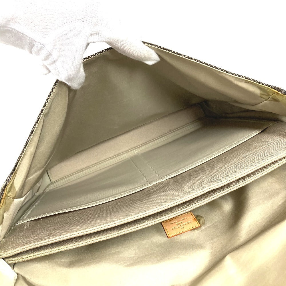 LOUIS VUITTON M93030 ダミエジェアン メサジェ カバン フラップ 斜め掛け ショルダーバッグ ダミエジェアンキャンバス ユニセックス テール カーキ