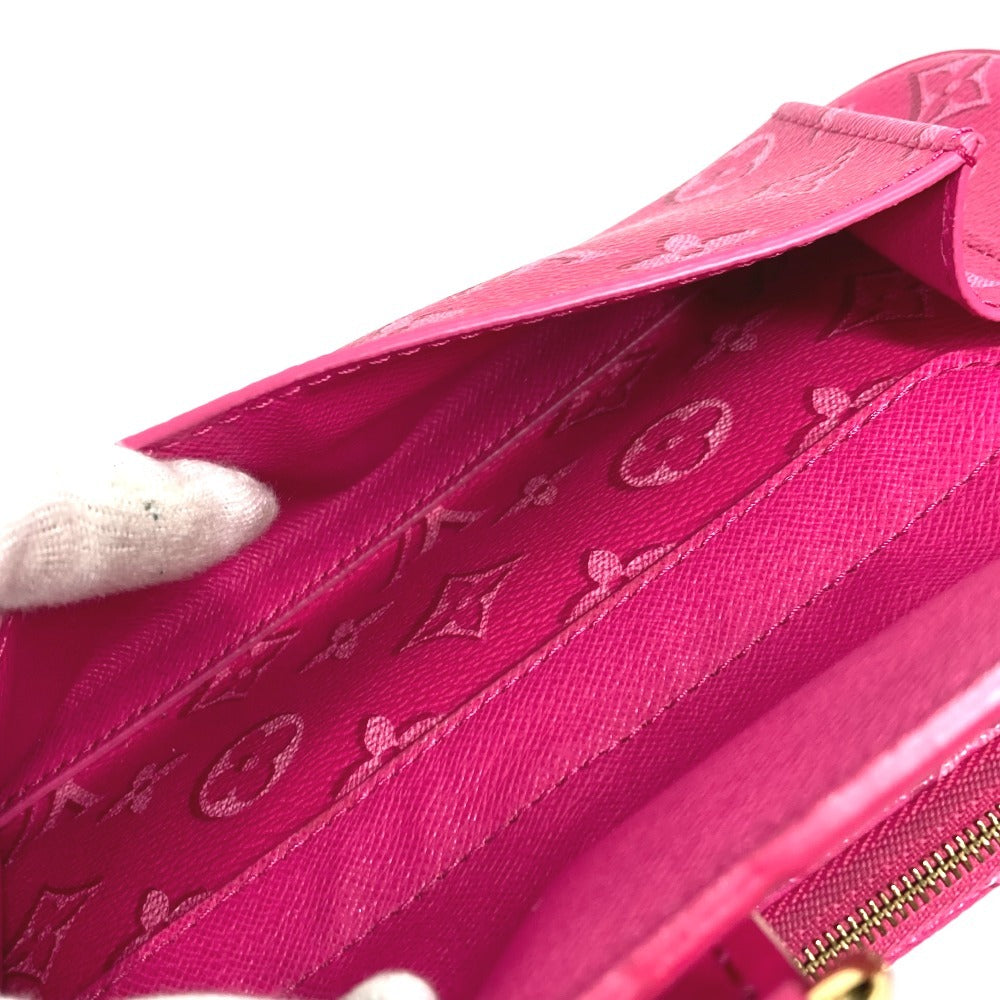 LOUIS VUITTON M46161 モノグラム マキシポシェットアクセソワール カバン 2WAYバッグ 斜め掛け ポシェット ハンドバッグ ショルダーバッグ モノグラムキャンバス レディース フューシャ ピンク