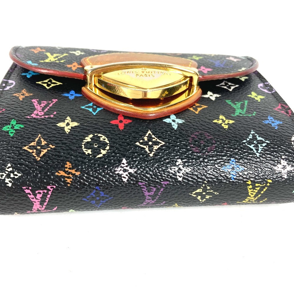 LOUIS VUITTON M60283 モノグラムマルチカラー ポルトフォイユ ジョイ 財布 ウォレット コンパクトウォレット 3つ折り財布 モノグラムマルチカラーキャンバス レディース ヴィオレ ブラック