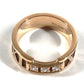 TIFFANY&Co. K18 金 18K アトラス 3P ダイヤ ダイヤモンド アクセサリー ジュエリー リング・指輪 Au750 レディース ピンクゴールド