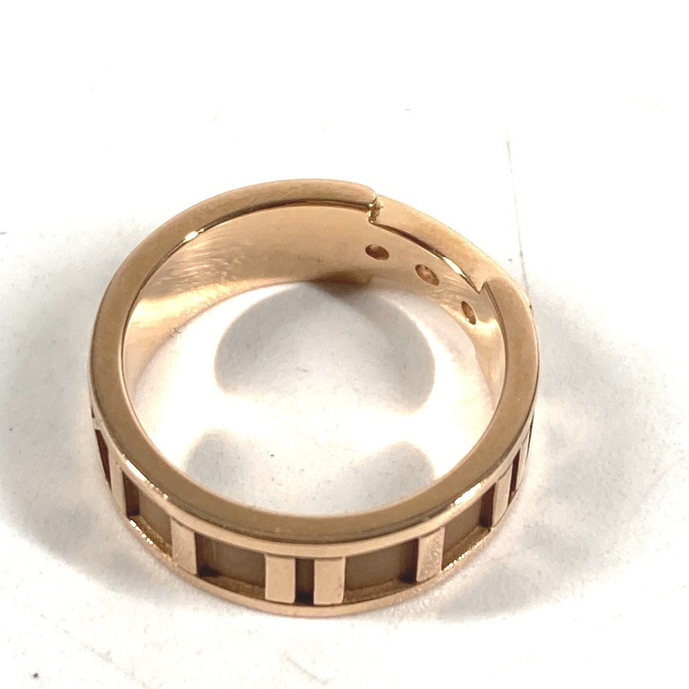 TIFFANY&Co. K18 金 18K アトラス 3P ダイヤ ダイヤモンド アクセサリー ジュエリー リング・指輪 Au750 レディース ピンクゴールド