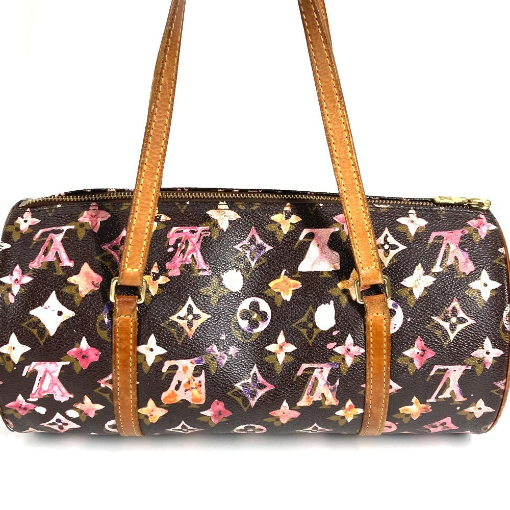 LOUIS VUITTON M95753 モノグラム ウォーターカラー パピヨン30 パピヨン 30 カバン リチャードプリンスコラボ ショルダーバッグ 肩掛け ハンドバッグ モノグラムキャンバス レディース ブラウン