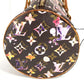 LOUIS VUITTON M95753 モノグラム ウォーターカラー パピヨン30 パピヨン 30 カバン リチャードプリンスコラボ ショルダーバッグ 肩掛け ハンドバッグ モノグラムキャンバス レディース ブラウン