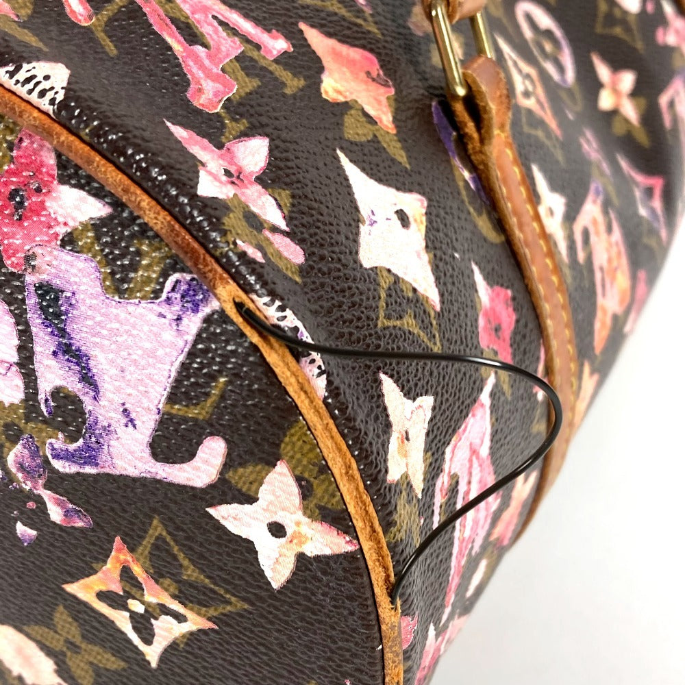 LOUIS VUITTON M95753 モノグラム ウォーターカラー パピヨン30 パピヨン 30 カバン リチャードプリンスコラボ ショルダーバッグ 肩掛け ハンドバッグ モノグラムキャンバス レディース ブラウン