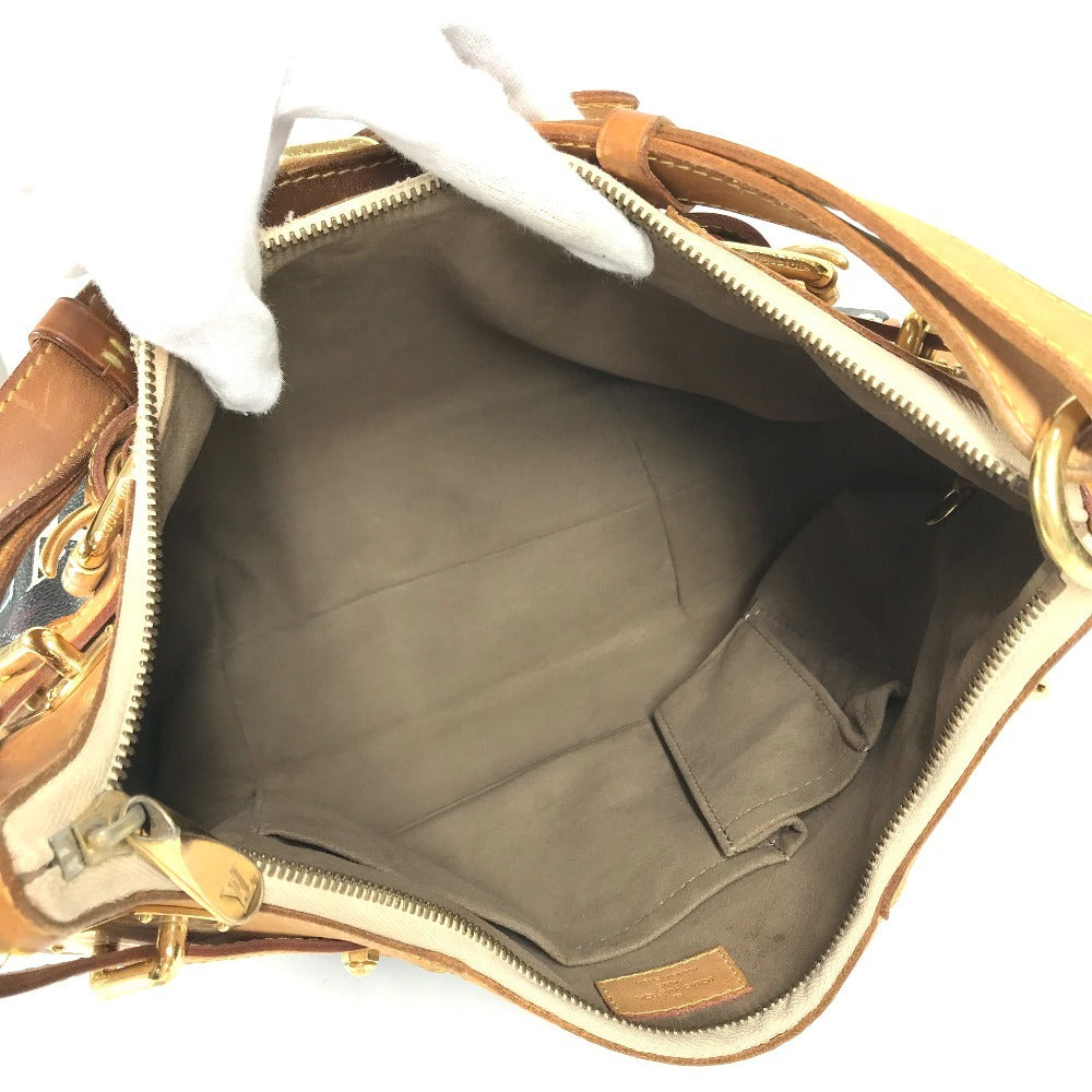 LOUIS VUITTON M40196 モノグラムマルチカラー グレタ カバン 肩掛け ショルダーバッグ モノグラムマルチカラーキャンバス ユニセックス ノワール ブラック