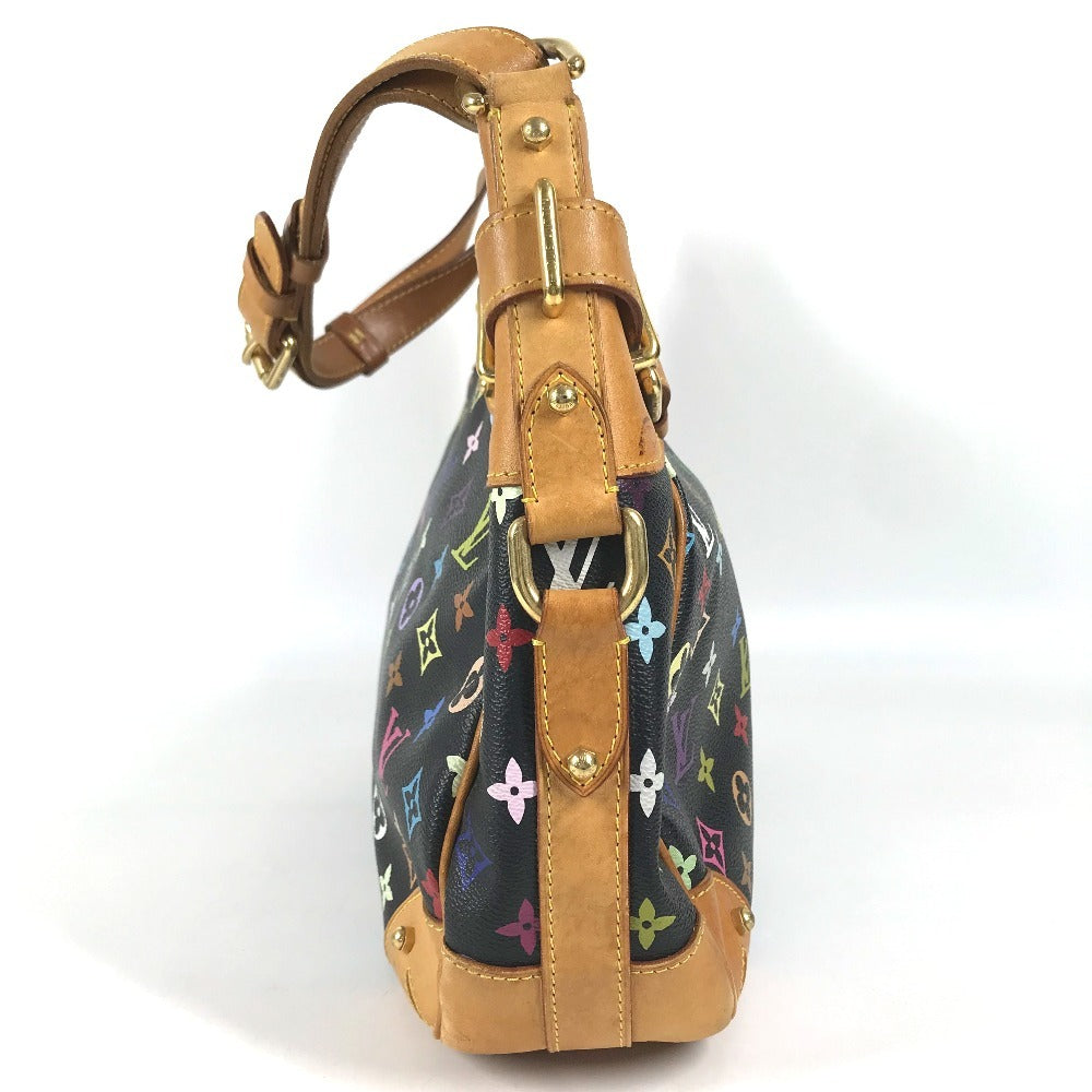 LOUIS VUITTON M40196 モノグラムマルチカラー グレタ カバン 肩掛け ショルダーバッグ モノグラムマルチカラーキャンバス ユニセックス ノワール ブラック