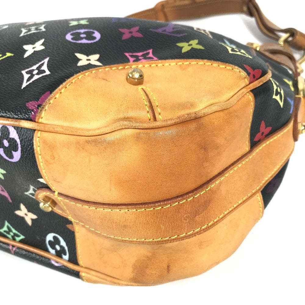 LOUIS VUITTON M40196 モノグラムマルチカラー グレタ カバン 肩掛け ショルダーバッグ モノグラムマルチカラーキャンバス ユニセックス ノワール ブラック