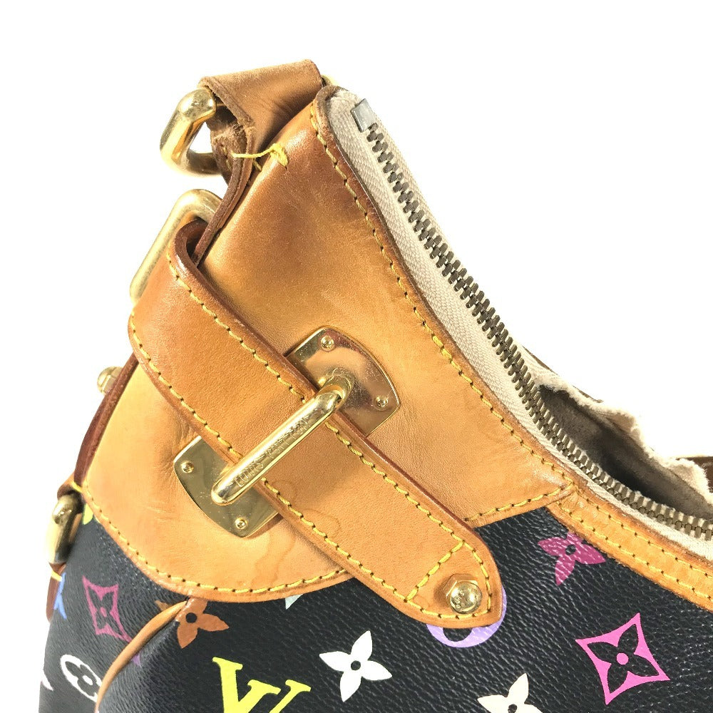 LOUIS VUITTON M40196 モノグラムマルチカラー グレタ カバン 肩掛け ショルダーバッグ モノグラムマルチカラーキャンバス ユニセックス ノワール ブラック