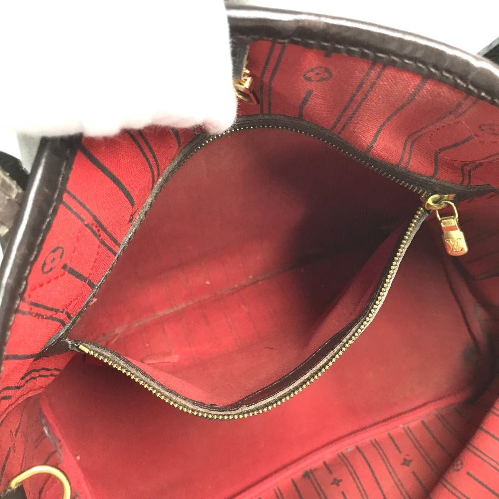 LOUIS VUITTON N51105 ダミエ ネヴァーフルMM ネヴァーフル MM カバン バッグ ショルダーバッグ 肩掛け トートバッグ ダミエキャンバス レディース エベヌ ブラウン