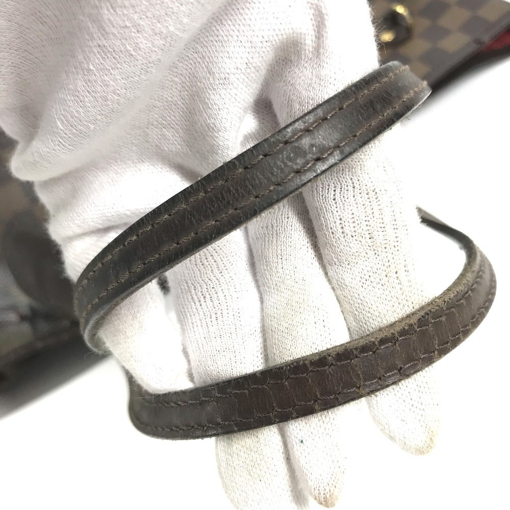 LOUIS VUITTON N51105 ダミエ ネヴァーフルMM ネヴァーフル MM カバン バッグ ショルダーバッグ 肩掛け トートバッグ ダミエキャンバス レディース エベヌ ブラウン