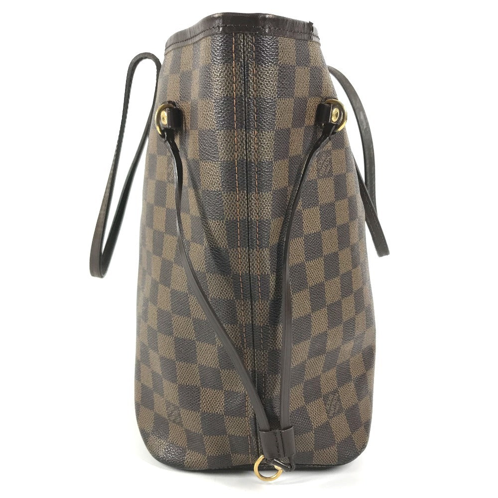 LOUIS VUITTON N51105 ダミエ ネヴァーフルMM ネヴァーフル MM カバン バッグ ショルダーバッグ 肩掛け トートバッグ ダミエキャンバス レディース エベヌ ブラウン
