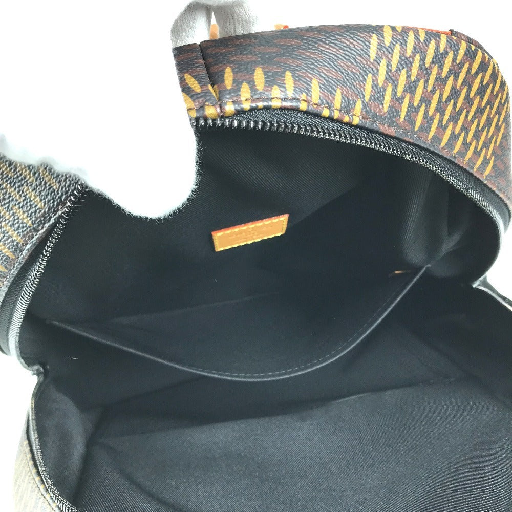 LOUIS VUITTON N40380 ダミエ ジャイアント NIGOコラボ バックパック リュックサック カバン リュックサック ダミエキャンバス ユニセックス ブラウン