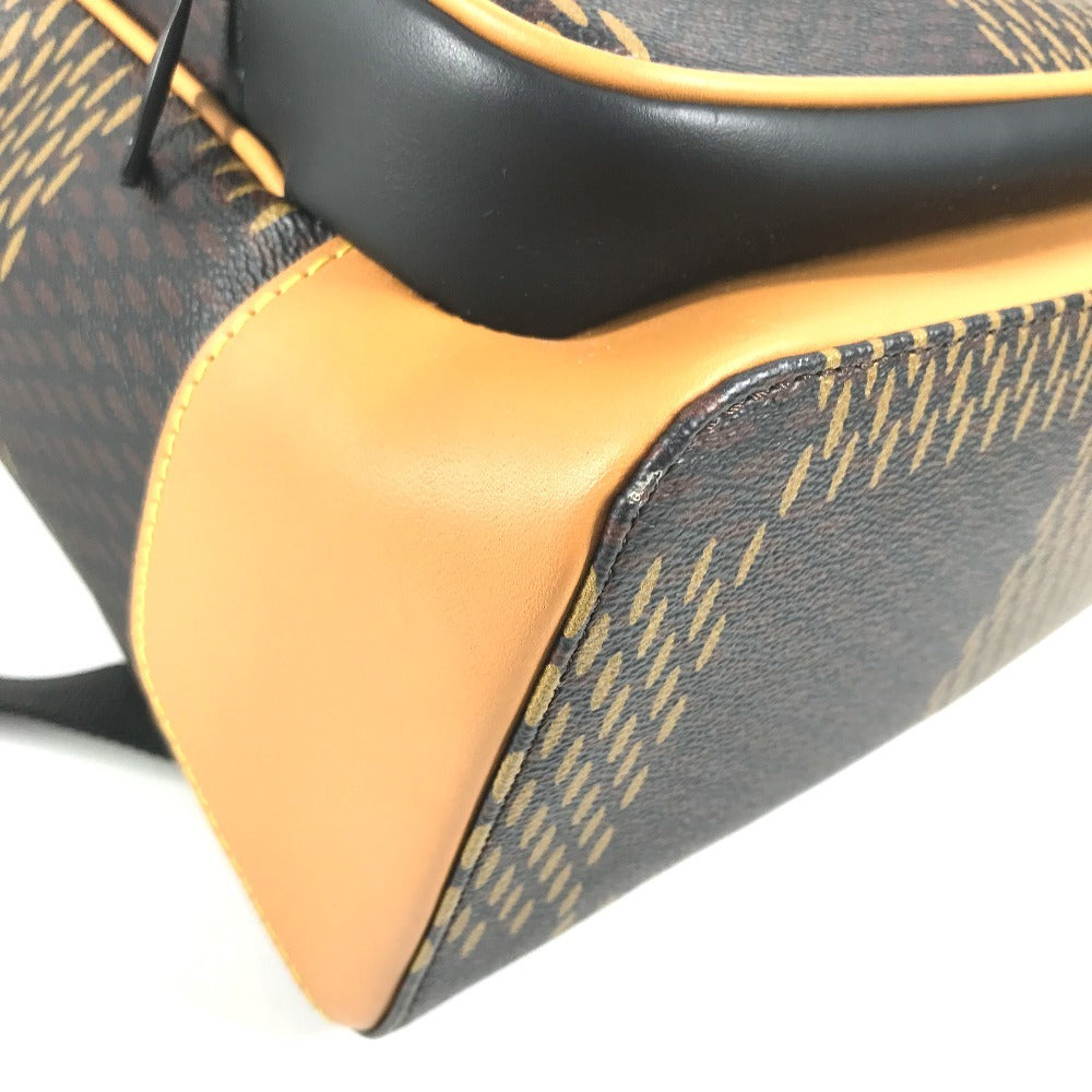 LOUIS VUITTON N40380 ダミエ ジャイアント NIGOコラボ バックパック リュックサック カバン リュックサック ダミエキャンバス ユニセックス ブラウン