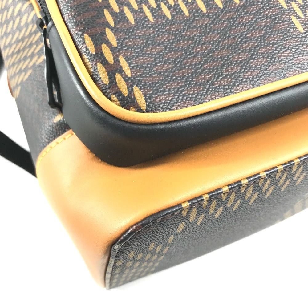 LOUIS VUITTON N40380 ダミエ ジャイアント NIGOコラボ バックパック リュックサック カバン リュックサック ダミエキャンバス ユニセックス ブラウン