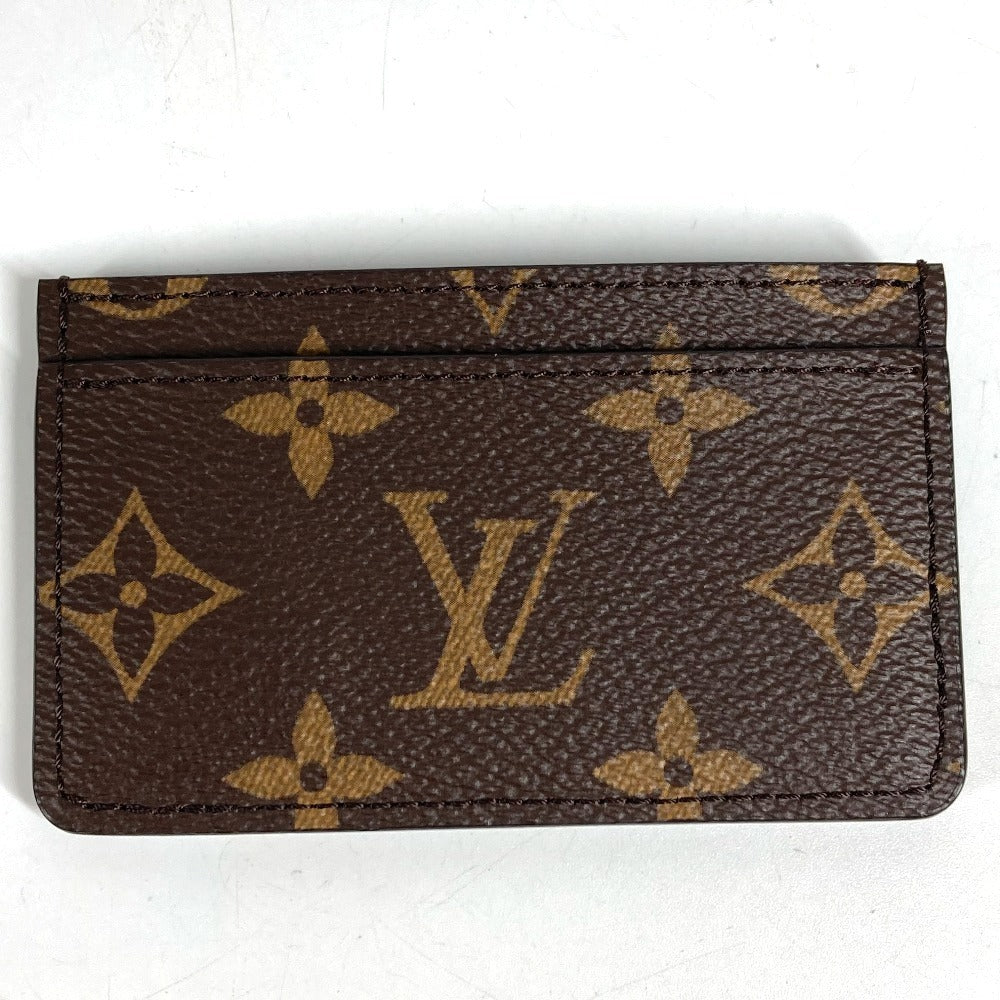 LOUIS VUITTON M15155 モノグラム 猫 ネコ キャット ポルトカルトキャットナップ 名刺入れ パスケース カードケース モノグラムキャンバス ユニセックス ブラウン