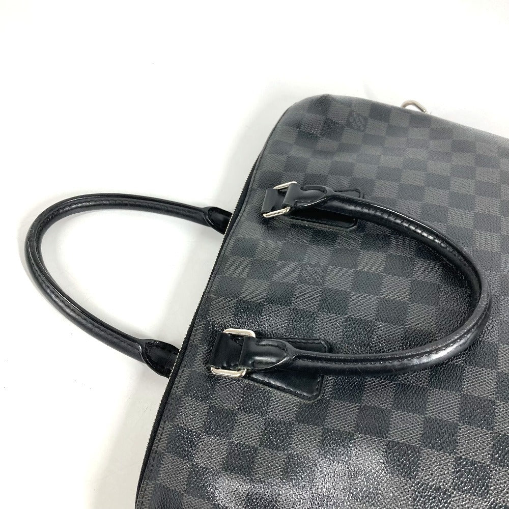 LOUIS VUITTON N48224 ダミエグラフィット ポルトドキュマンジュール PDJ カバン ブリーフケース ハンドバッグ 書類バッグ ビジネスバッグ ダミエグラフィットキャンバス メンズ ブラック