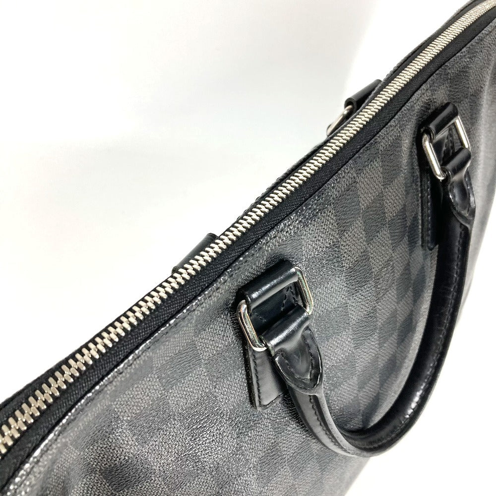 LOUIS VUITTON N48224 ダミエグラフィット ポルトドキュマンジュール PDJ カバン ブリーフケース ハンドバッグ 書類バッグ ビジネスバッグ ダミエグラフィットキャンバス メンズ ブラック