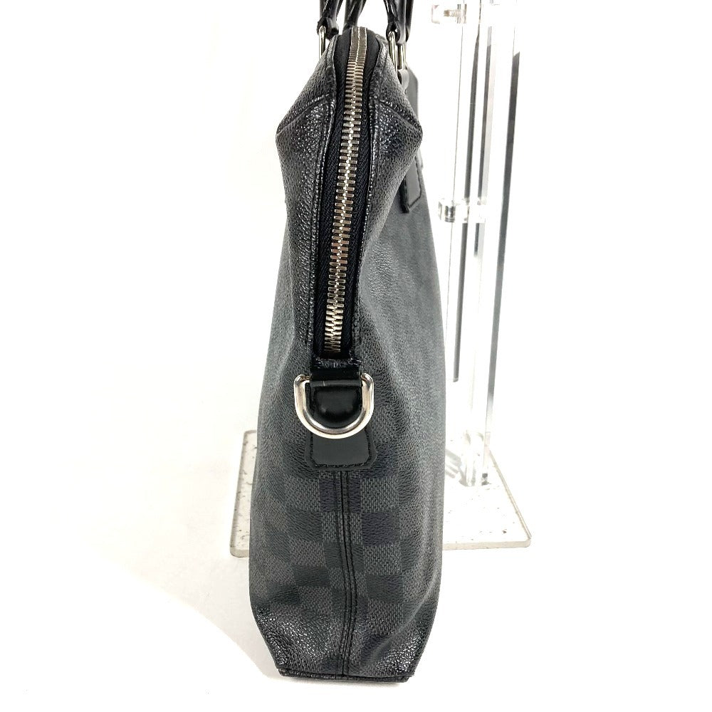 LOUIS VUITTON N48224 ダミエグラフィット ポルトドキュマンジュール PDJ カバン ブリーフケース ハンドバッグ 書類バッグ ビジネスバッグ ダミエグラフィットキャンバス メンズ ブラック