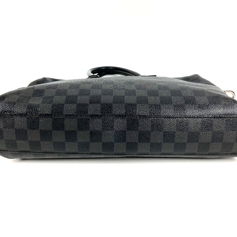 LOUIS VUITTON N48224 ダミエグラフィット ポルトドキュマンジュール PDJ カバン ブリーフケース ハンドバッグ 書類バッグ ビジネスバッグ ダミエグラフィットキャンバス メンズ ブラック
