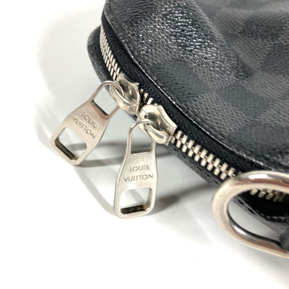 LOUIS VUITTON N48224 ダミエグラフィット ポルトドキュマンジュール PDJ カバン ブリーフケース ハンドバッグ 書類バッグ ビジネスバッグ ダミエグラフィットキャンバス メンズ ブラック