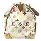 LOUIS VUITTON M92643 モノグラムマルチカラー スピーディ30 スピーディ 30 カバン ミニボストンバッグ ハンドバッグ モノグラムマルチカラーキャンバス レディース ブロン ホワイト