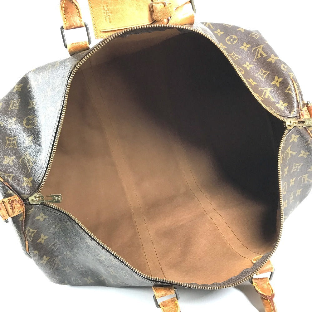LOUIS VUITTON M41414 Monogram KeepallBandouliere55 Bag Travel Bag Travel Bag Hand Bag Duffle Bag MonogramCanvas Brown Used