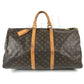 LOUIS VUITTON M41414 Monogram KeepallBandouliere55 Bag Travel Bag Travel Bag Hand Bag Duffle Bag MonogramCanvas Brown Used