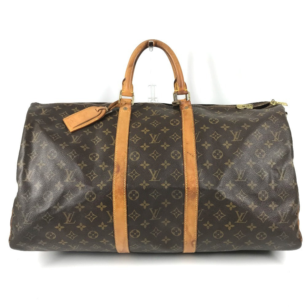 LOUIS VUITTON M41414 Monogram KeepallBandouliere55 Bag Travel Bag Travel Bag Hand Bag Duffle Bag MonogramCanvas Brown Used