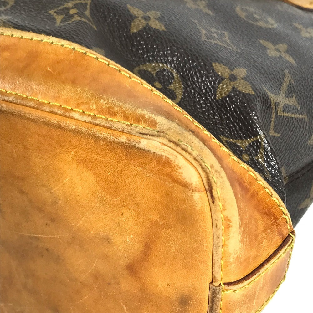 LOUIS VUITTON M40102 Monogram Lockit Tote Bag Hand Bag MonogramCanvas Brown Used