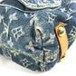LOUIS VUITTON M95048 MonogramDenim Baggy GM Shoulder bag with pockets Shoulder Bag MonogramDenim blue Used