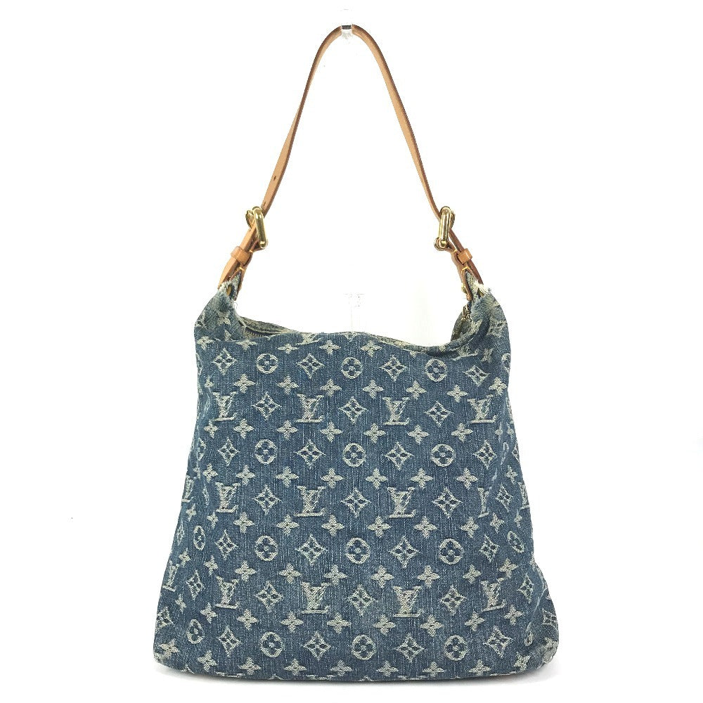 LOUIS VUITTON M95048 MonogramDenim Baggy GM Shoulder bag with pockets Shoulder Bag MonogramDenim blue Used