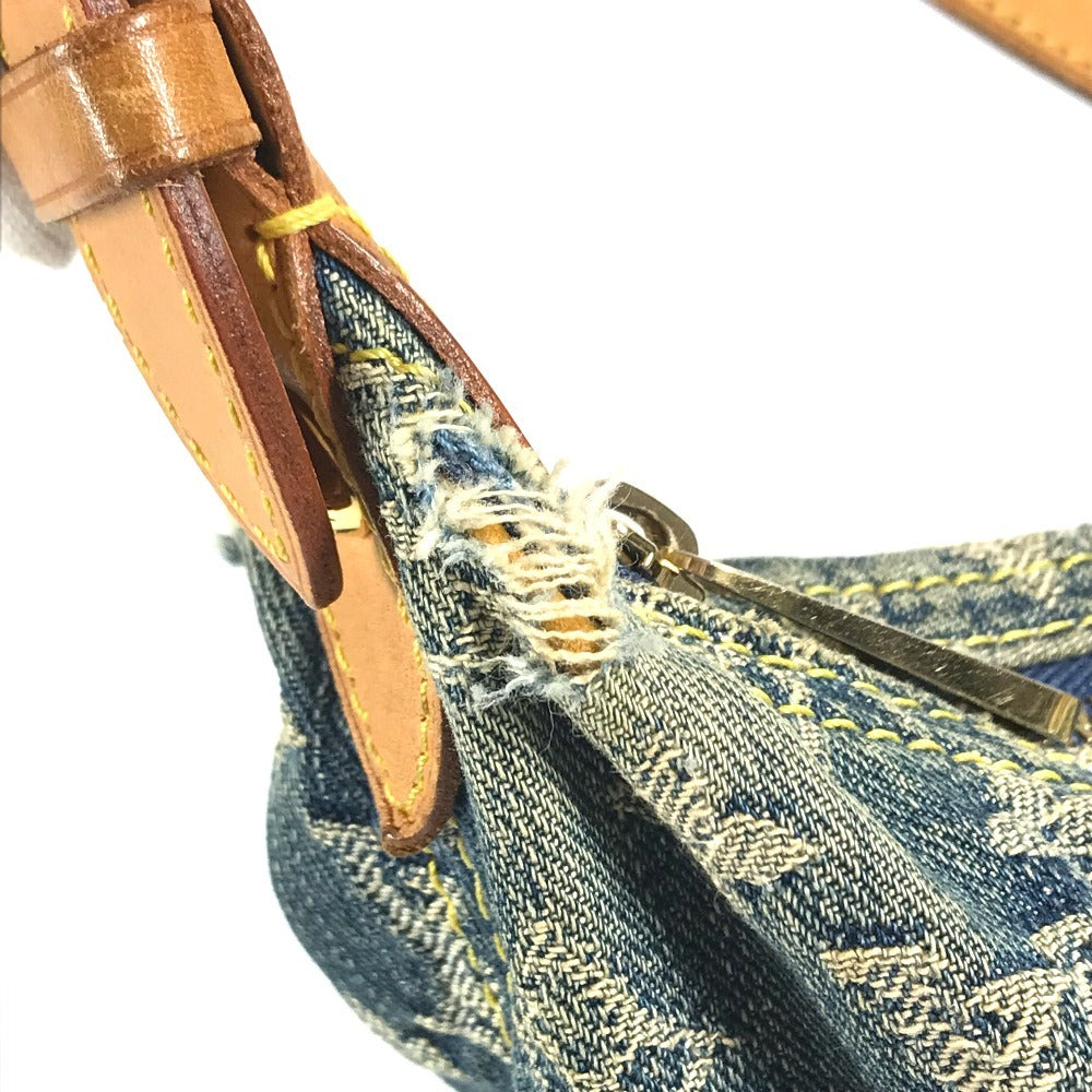 LOUIS VUITTON M95048 MonogramDenim Baggy GM Shoulder bag with pockets Shoulder Bag MonogramDenim blue Used