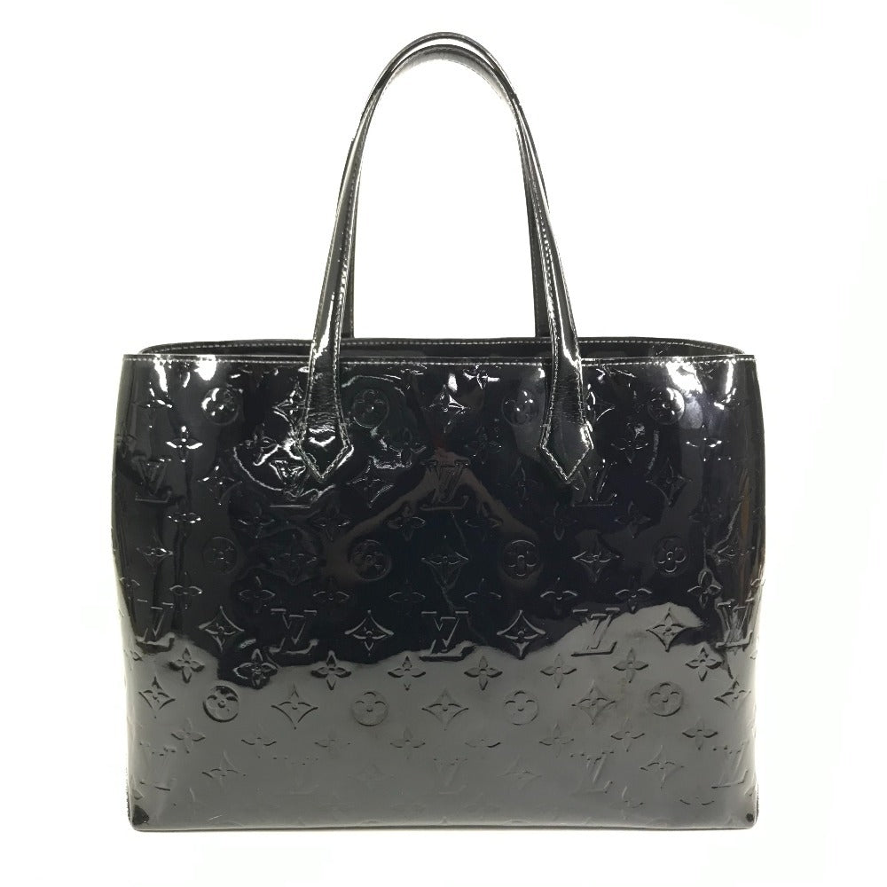 LOUIS VUITTON M91441 MonogramVernis WilshereMM Wilshere MM Bag Shoulder Bag Tote Bag Shoulder Bag MonogramVernisCanvas Blanc Corail White Used