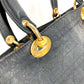 Dior Lady CHRISTIAN DIOR Lady Dior Cannage Bag Tote Bag Hand Bag Nylon canvas Black Used