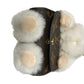 LOUIS VUITTON M03230 Monogram Bag Charm LV Cute Bunny Bag Charm Key Holder MonogramCanvas Brown Used