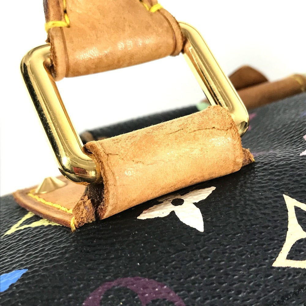 LOUIS VUITTON M92642 MonogramMulticolore Speedy30 Speedy 30 Mini Duffle Bag Hand Bag MonogramMulticoloreCanvas Noir Black Used