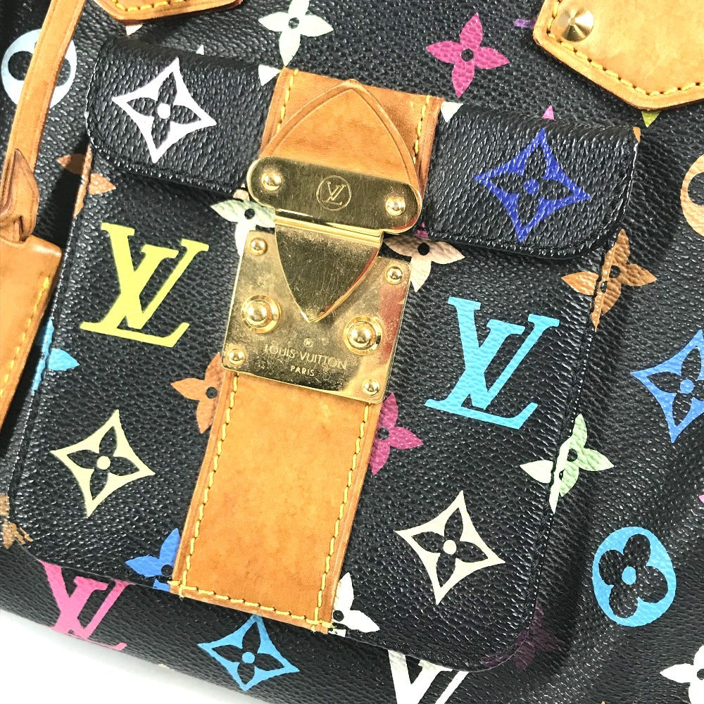 LOUIS VUITTON M92642 MonogramMulticolore Speedy30 Speedy 30 Mini Duffle Bag Hand Bag MonogramMulticoloreCanvas Noir Black Used