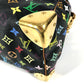 LOUIS VUITTON M92642 MonogramMulticolore Speedy30 Speedy 30 Mini Duffle Bag Hand Bag MonogramMulticoloreCanvas Noir Black Used